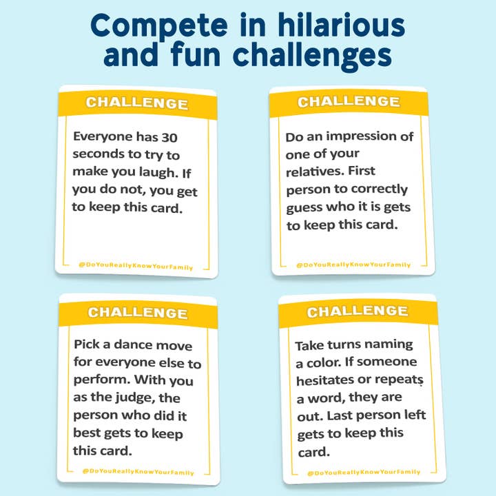 ASM Games - Wholesale Card Game - Do You Really Know Your Family?