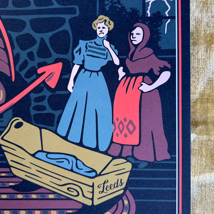 Fresh Fish - Wholesale Art Print - Birth of the Jersey Devil from the NJ Pinelands Print/Poster4