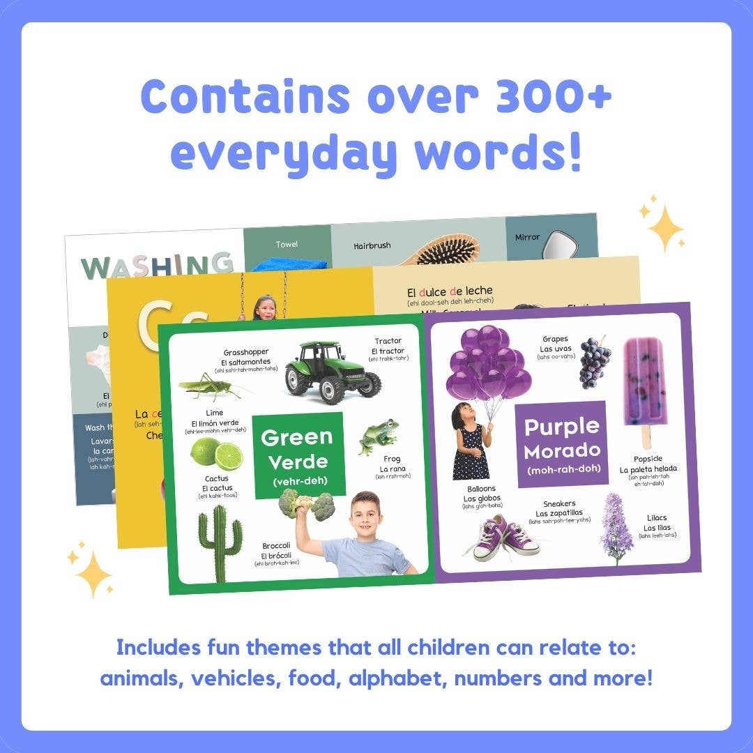 Heritage Kids Press - Wholesale Baby & Toddler Book (0-2) - My First Spanish Words Series2