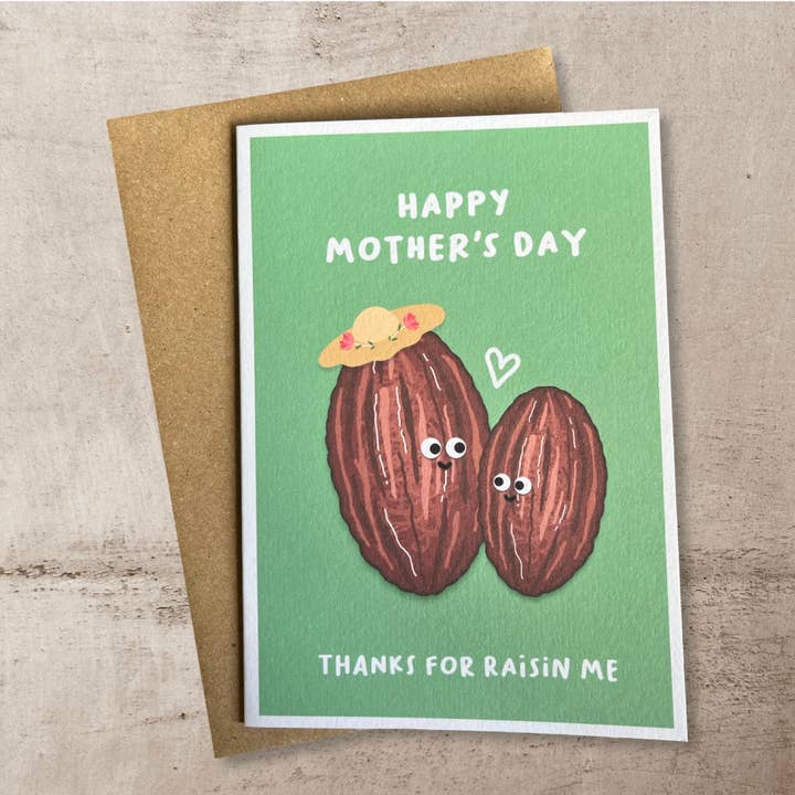 Tack för att du uppfostrat mig - Mors dag-kort för wholesale av Back To The Drawing Board Illustration