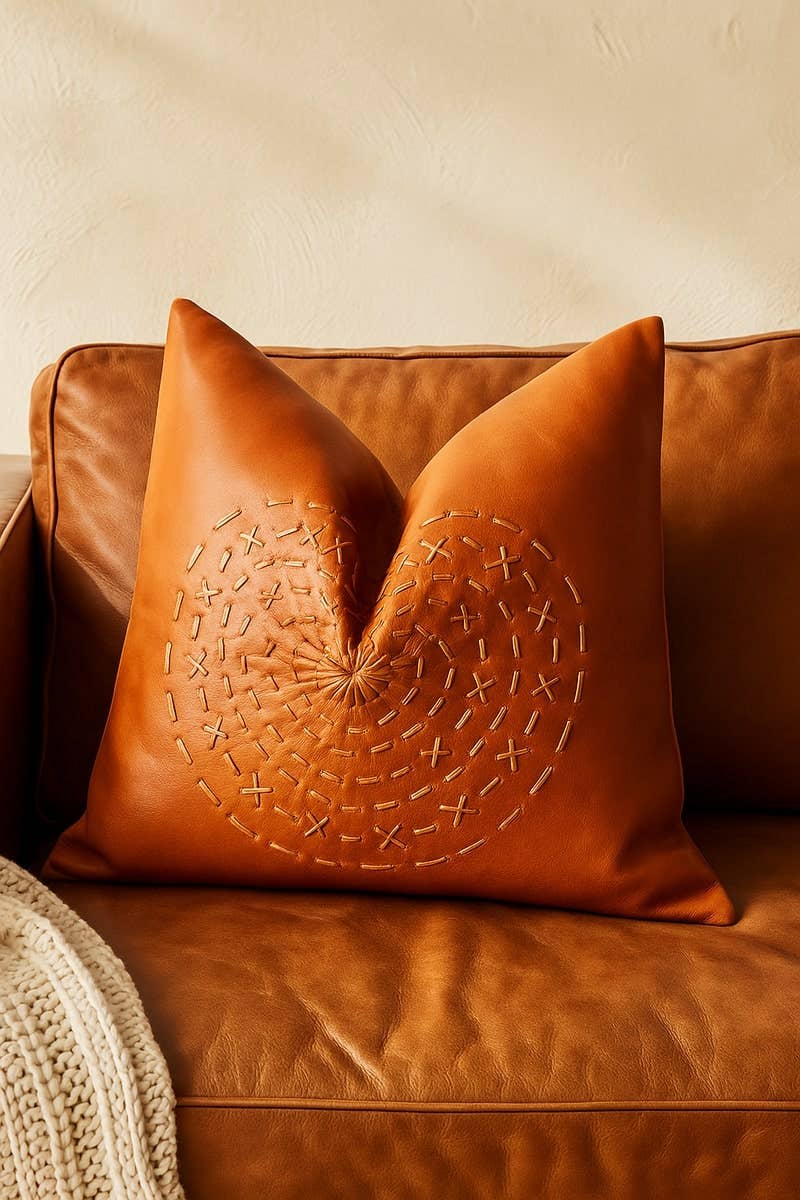 MLC - Wholesale Chair Cushion - Artisanal Comfort Leather Cushion Cover1