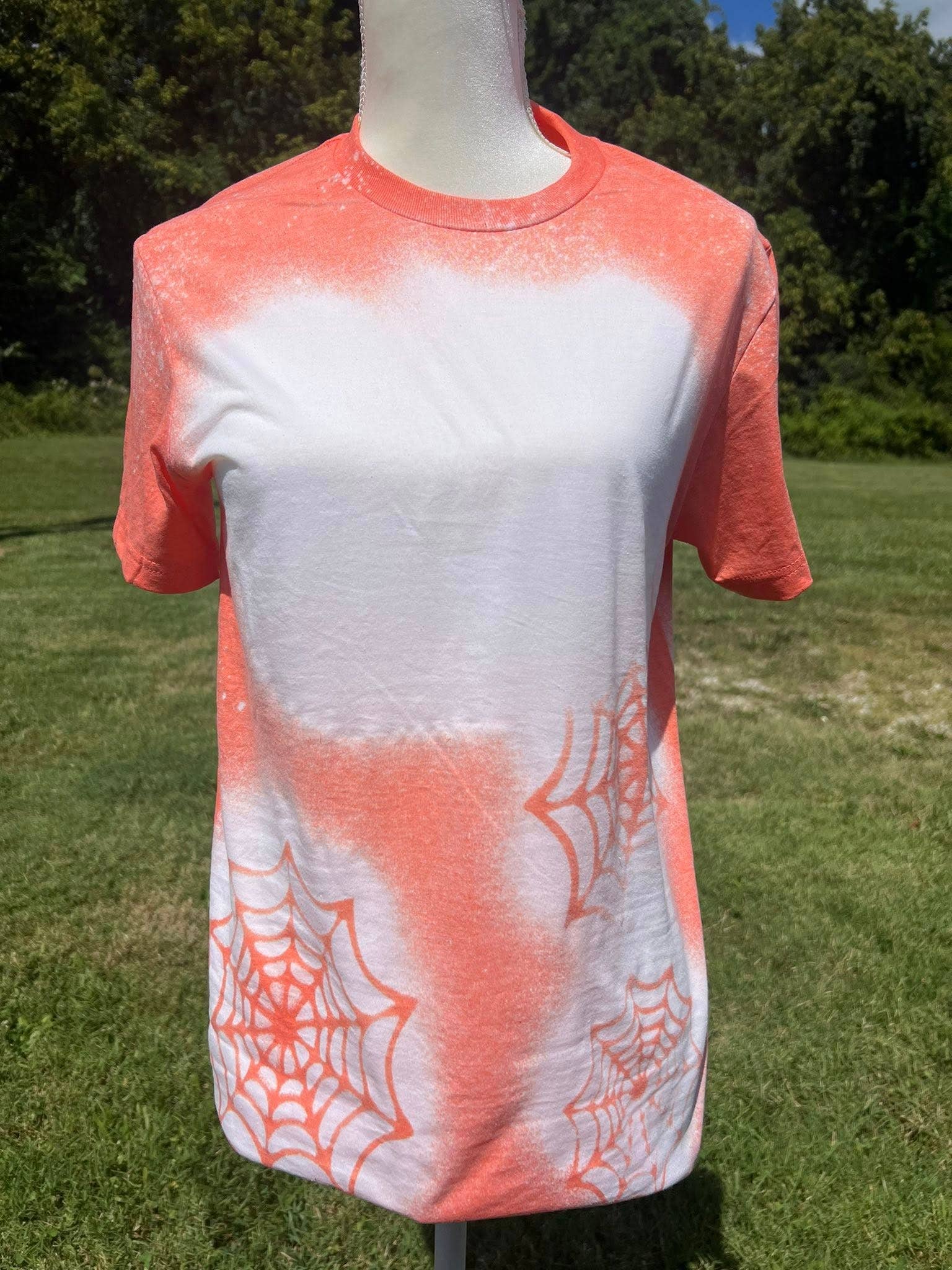 FaithHopeFashionsLLC - Wholesale Sublimation Blank T-Shirt - Women's - Bleached out Blank T-shirt 1