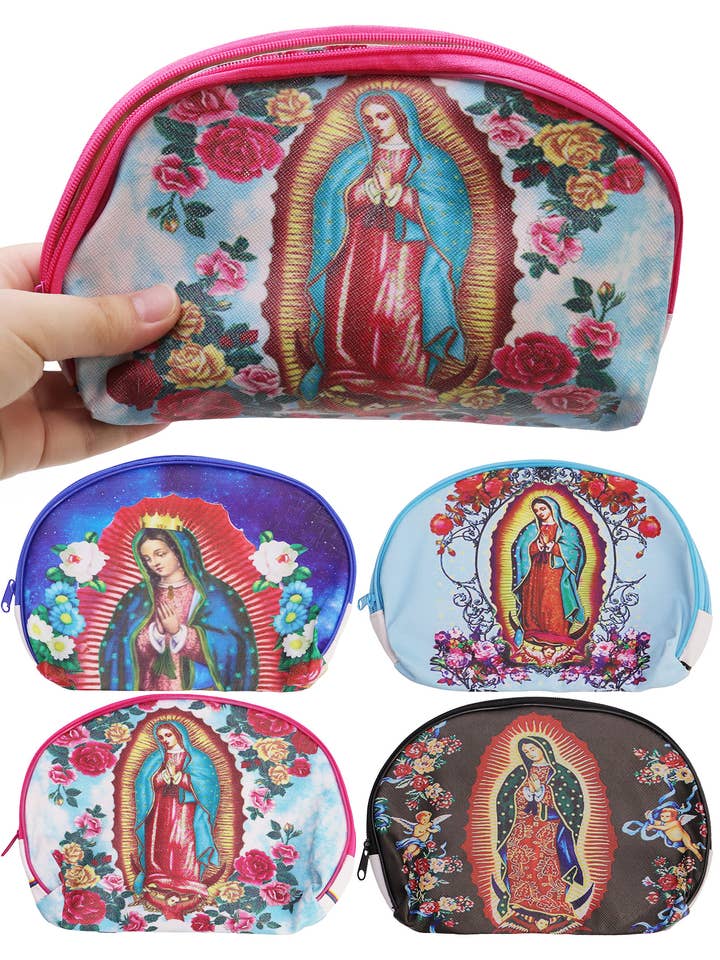 Guadalupe Vegan Leather Toiletry Makeup Bag for wholesale by Cap Zone