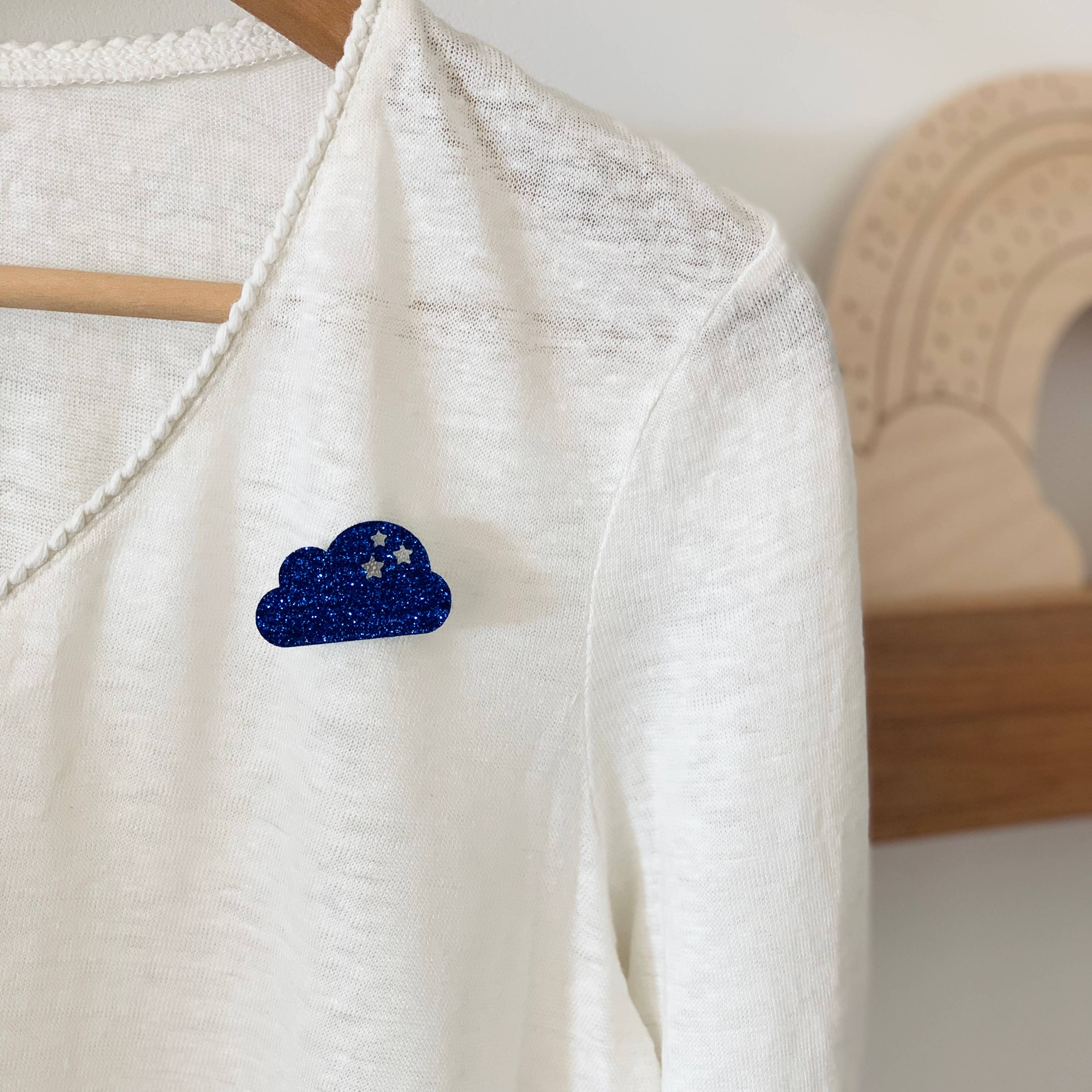 Les Petites Hirondelles - Wholesale Brooch - Glitter brooch - Cloud1