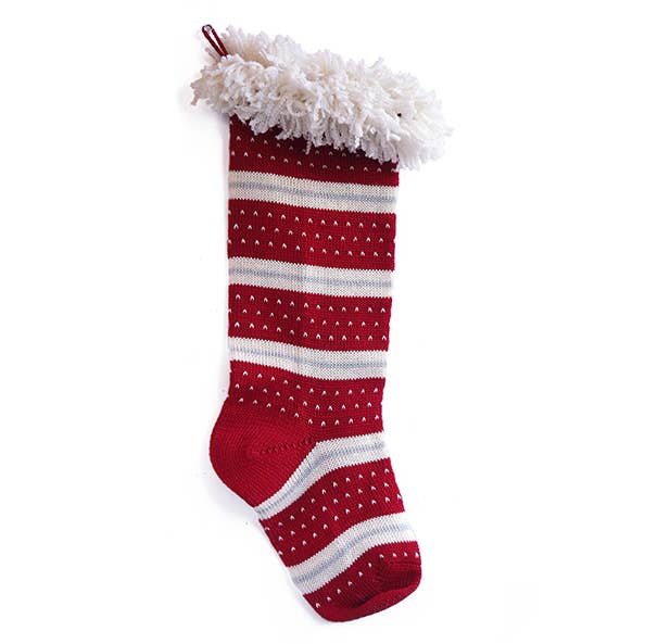 Melange Collection - Wholesale Holiday Stocking - Santa Cuff Stocking0