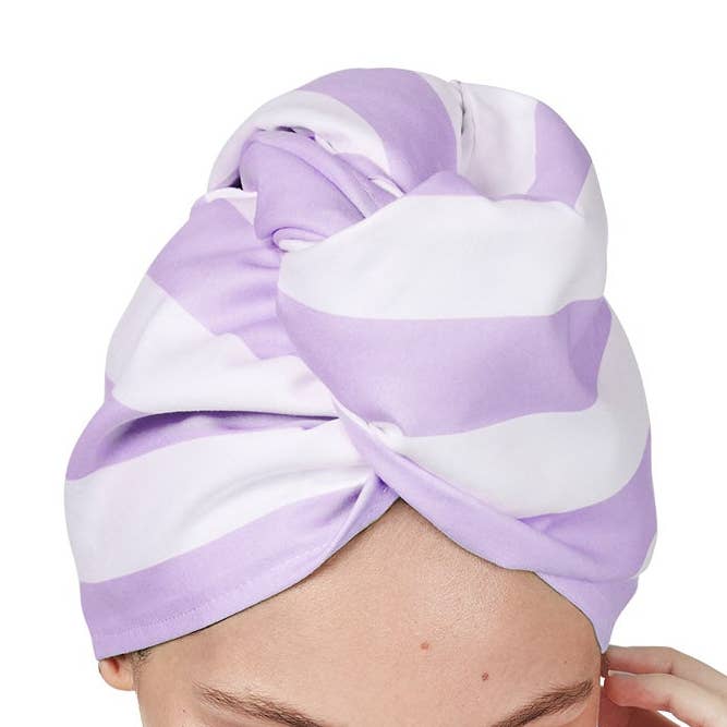 Dock & Bay UK – wholesale Hair towel/wrap – Dock & Bay Hair Wraps - Lombok Lilac (New Box)0