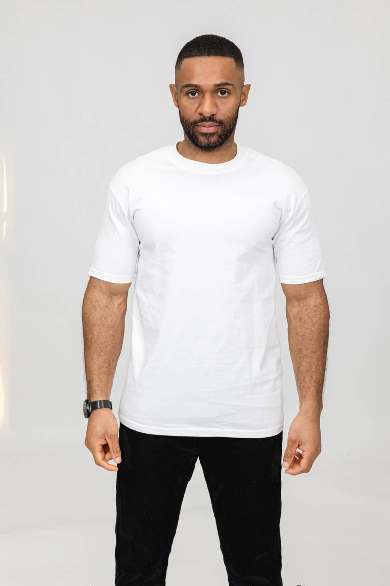 Zayne Paris - Wholesale T-Shirt - Men's - plain oversized round neck t-shirt tx920-31