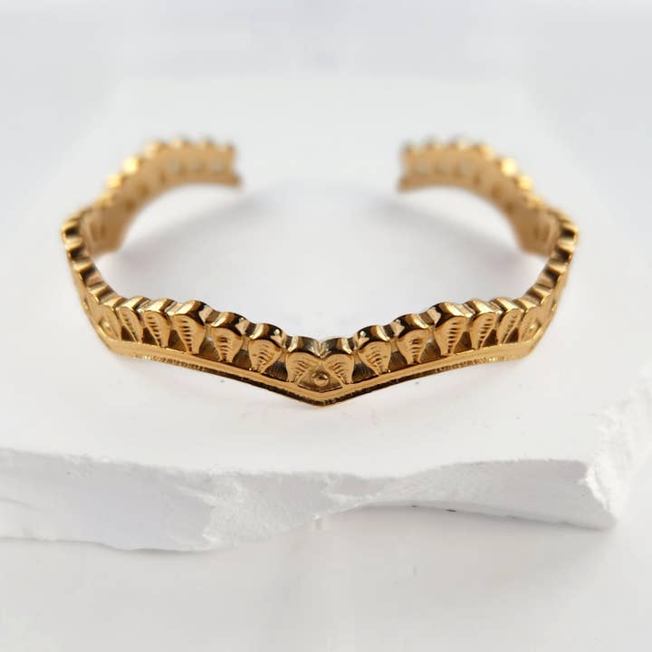 Waterproof Ambi Cuff Bracelet for wholesale by Augusta Jewellery