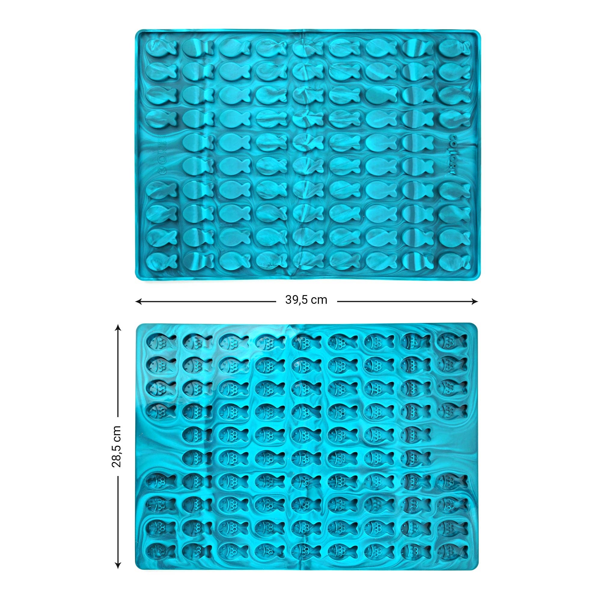 Collory - Wholesale Voedermat - Hond - Visvormige bakmatten voor hondenkoekjes (mini en medium)55