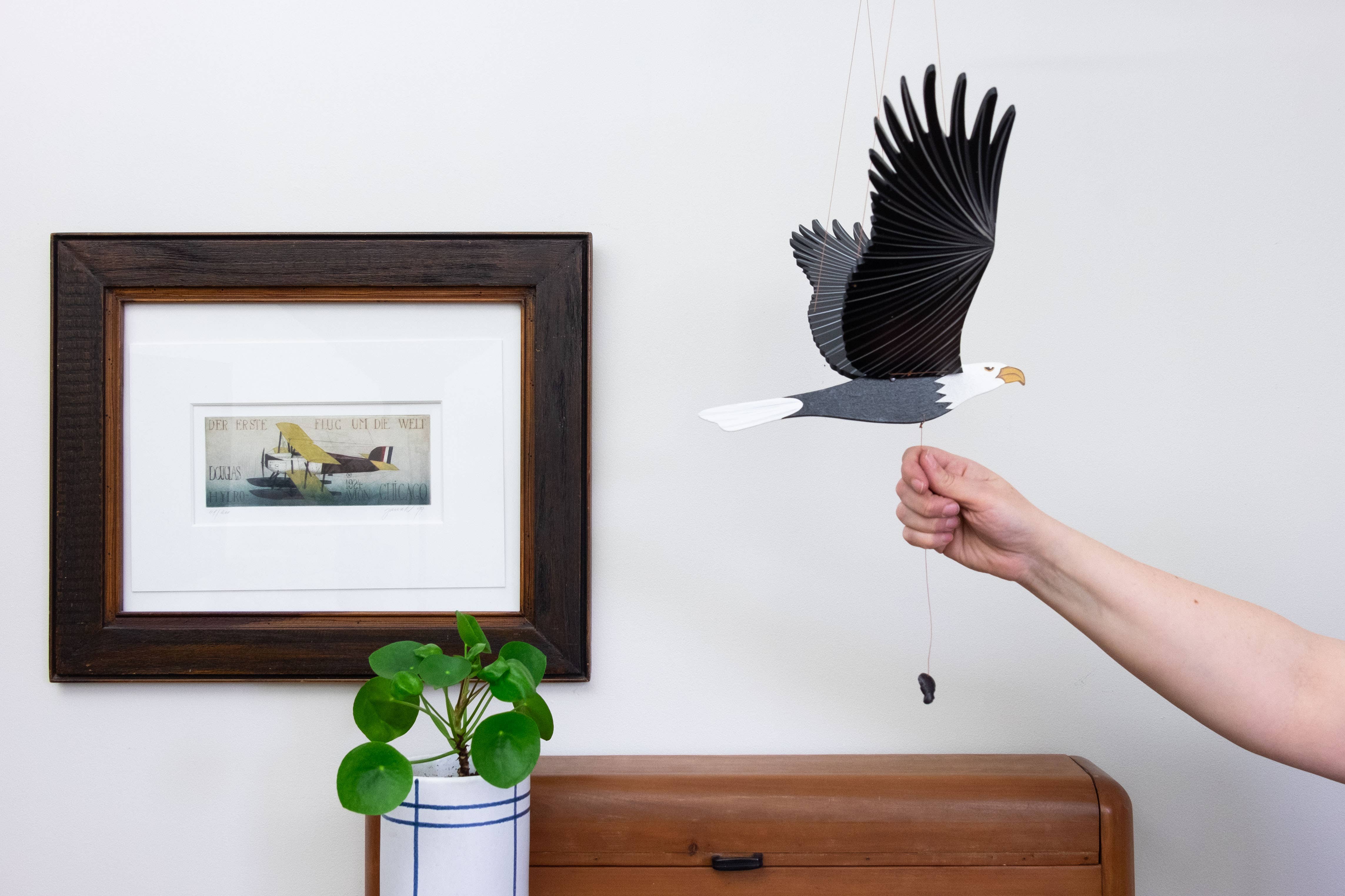 Tulia's Artisan Gallery – Großhandel Mobiles – Amerikanischer Weißkopfseeadler BirD1