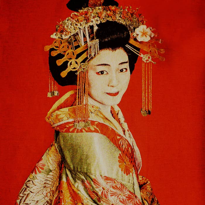 Geisha por Alison Wright | Wallhanging | Étnico por atacado de FS Home Collections