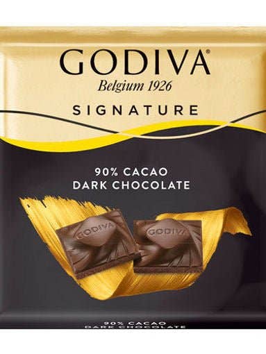 Ülker | Godiva Signature 90% Dunkle Schokolade Quadrat für den Großhandel von Aladdin