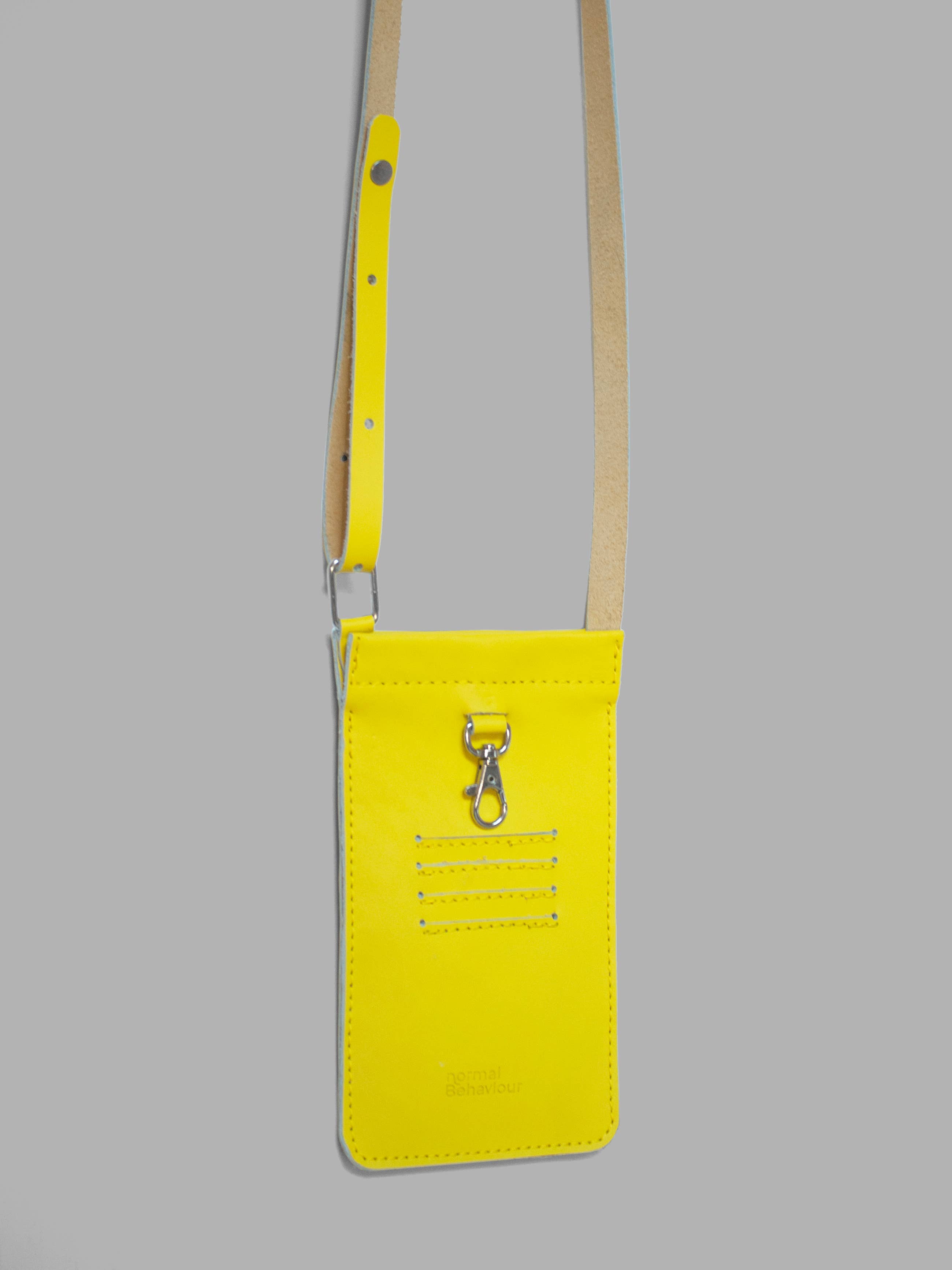 normal Behaviour - Wholesale Phone Wallet - Women's - Cell Phone Pouch Wallet in Yellow, Green, Brown and Black8