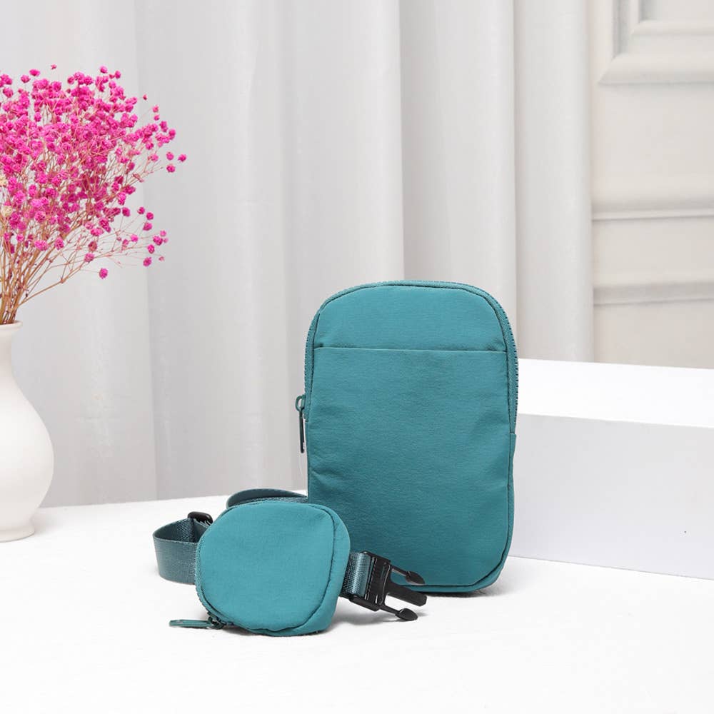 Sensibling Corp. - Vente Sac à bandoulière – femme - Sac à bandoulière en nylon solide/sac à bandoulière2