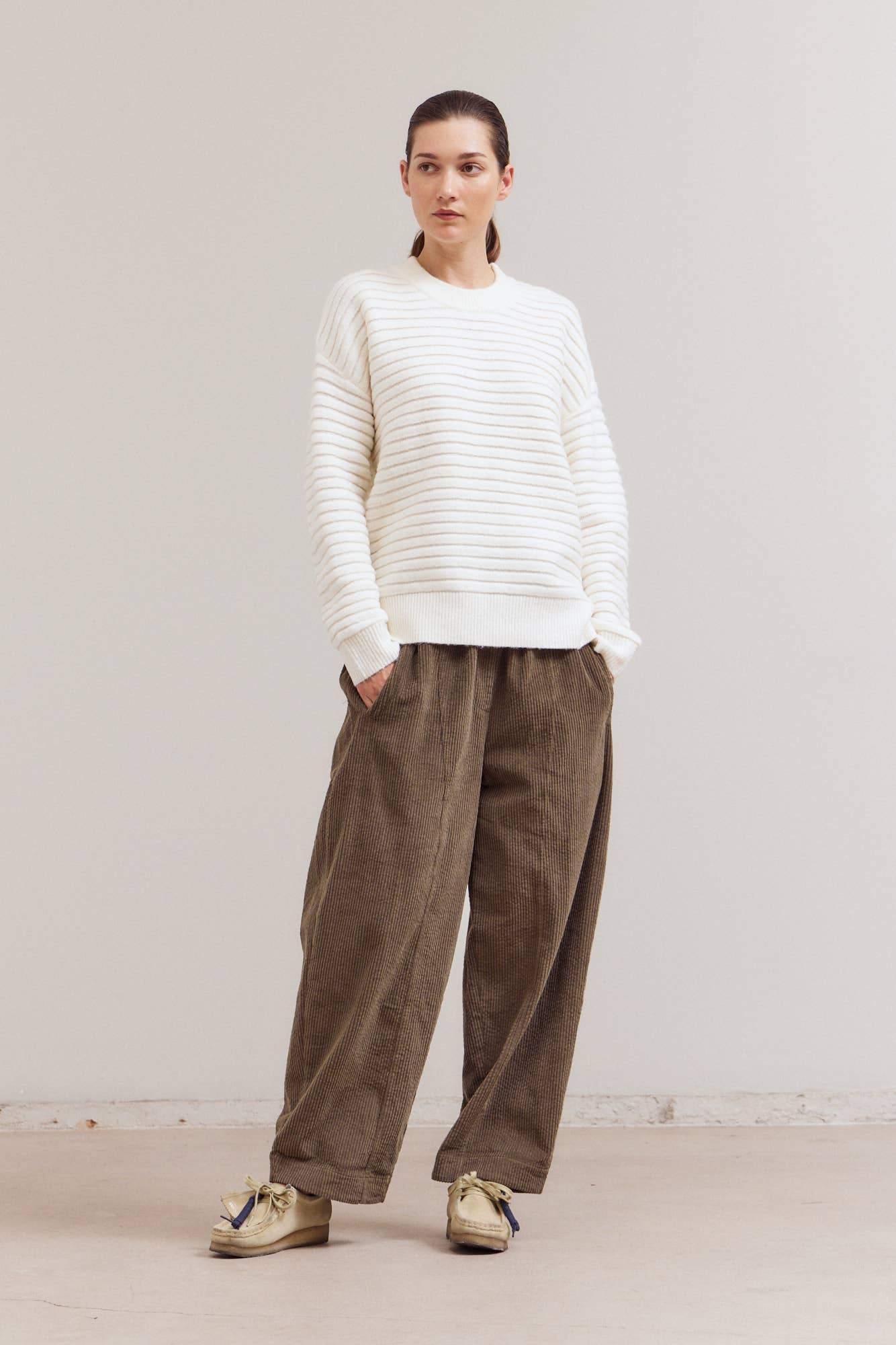 Grade & Gather - Vente Pull en maille – femme - 41735 - PULL CÔTELÉ8