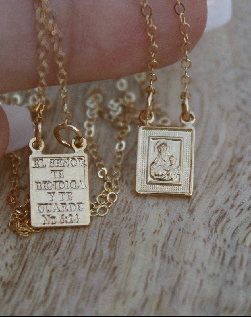 Naomi's Happy Place Shop - Wholesale Pendant/Charm Necklace - Scapular Necklace3