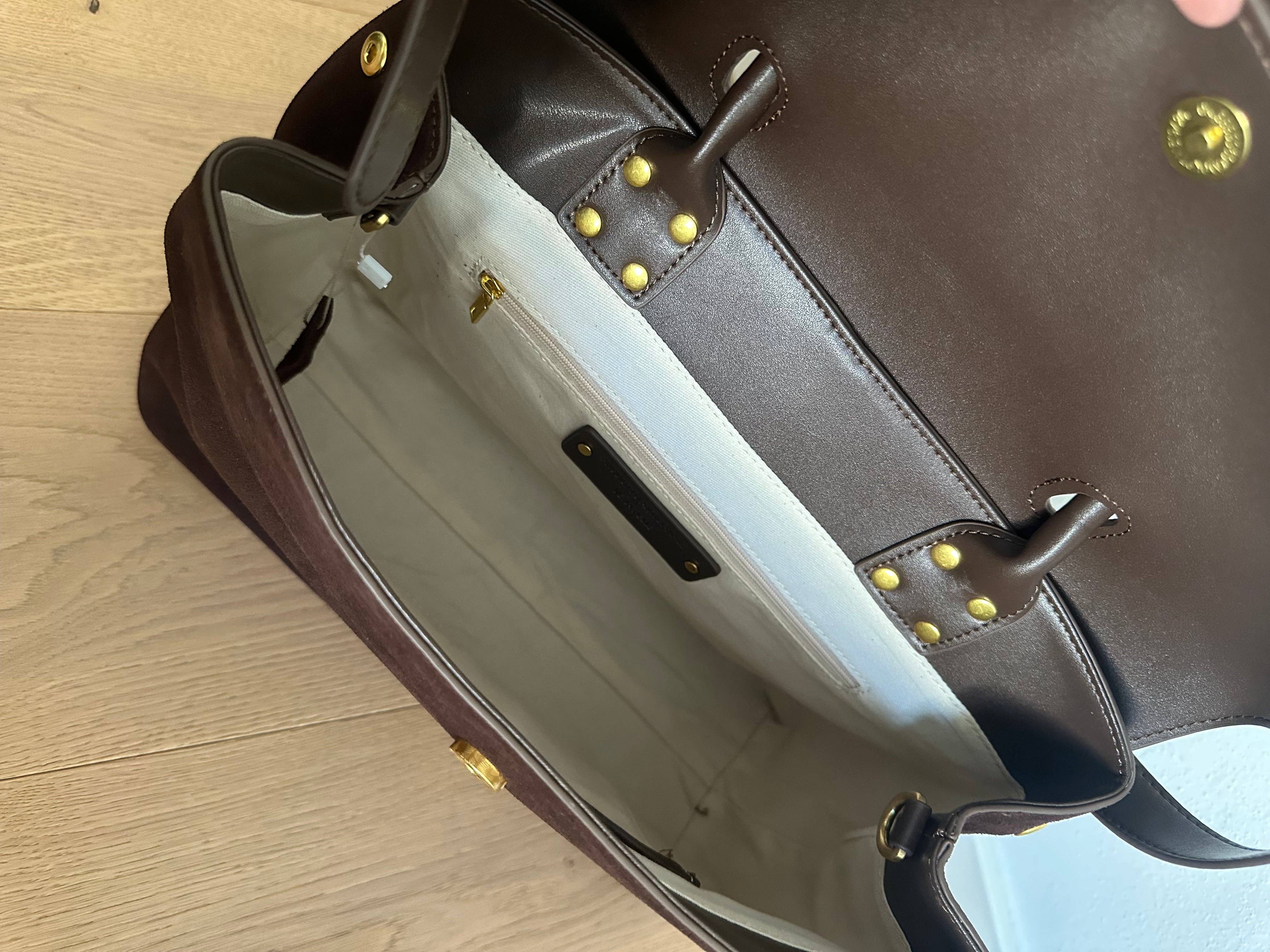 Zhade - Wholesale Top Handle Bag - Women's - PRISCILLA - suede3