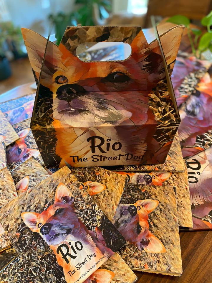 Rio de Straathond geschenkdoos voor wholesale door Rio the Street Dog