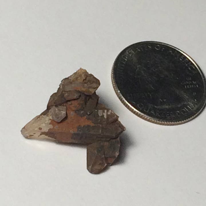 Wildheart Crystals - Wholesale Spiritual Stone/Crystal - Golden Healer Quartz Crystal Cluster with Metals3