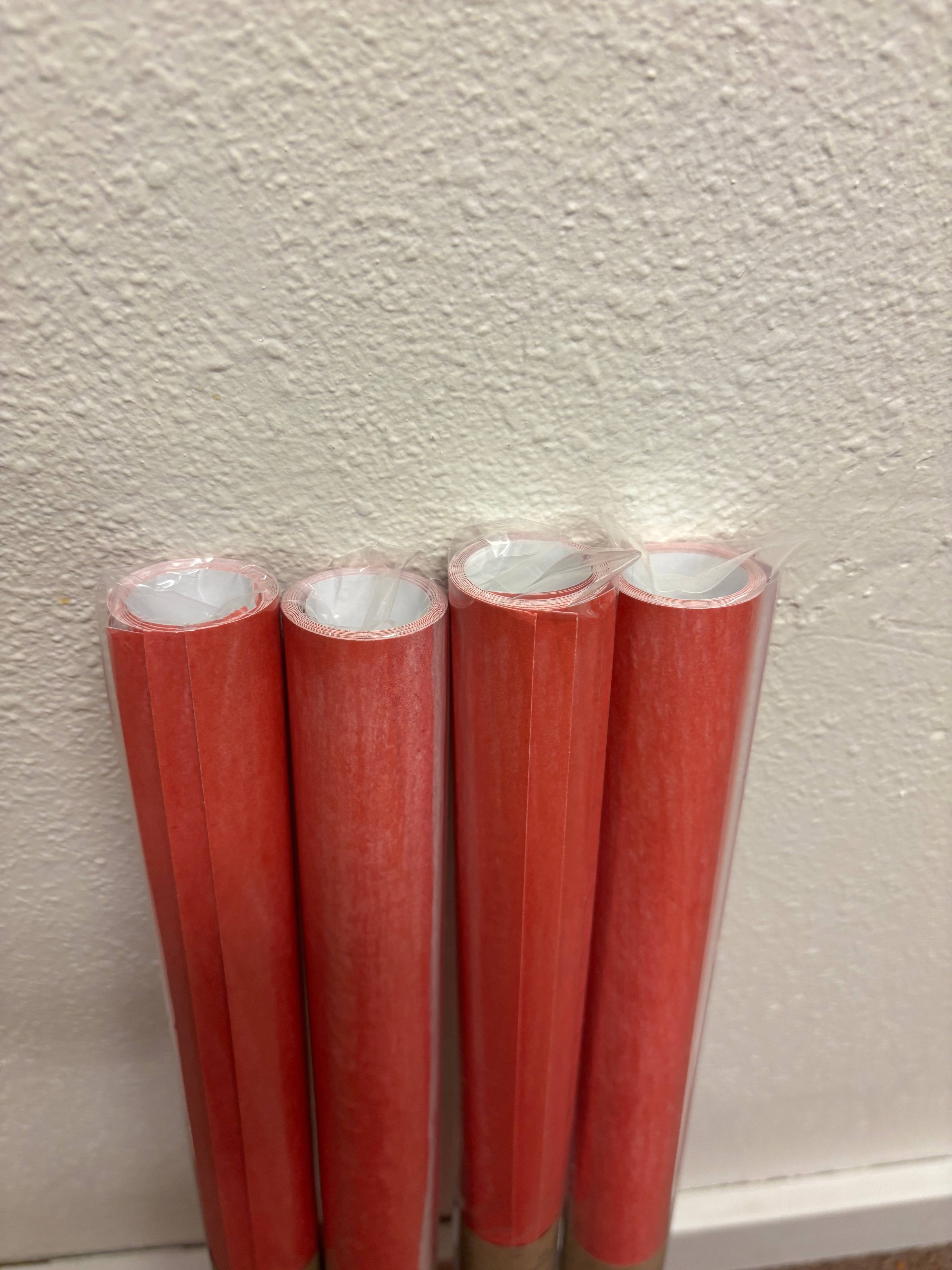 everglow handmade - Wholesale Wrapping Paper Roll - Cherry | Red & White Stripes Christmas Valentines Gift Wrap 6