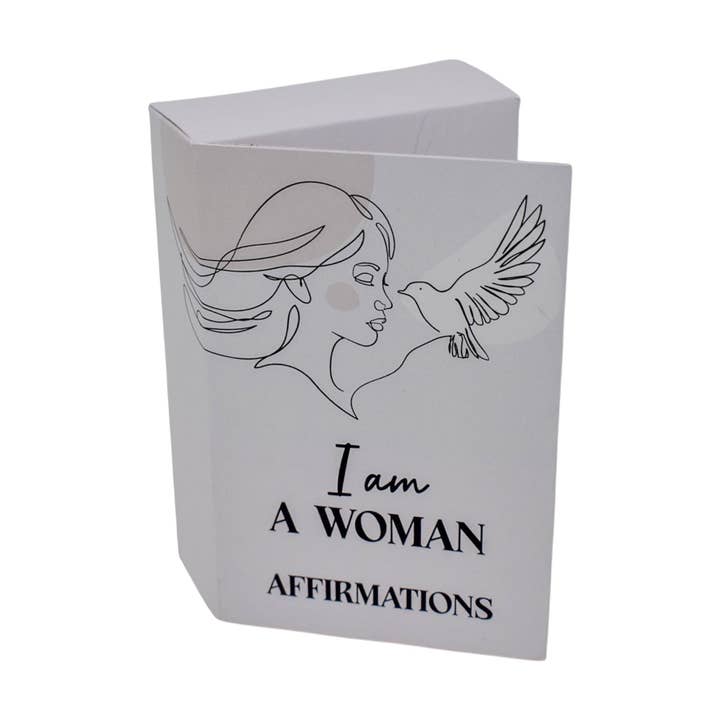I AM A WOMAN Affirmation Cards | 51 Daily Affirmations for Women for wholesale by ROUGE BRANDS