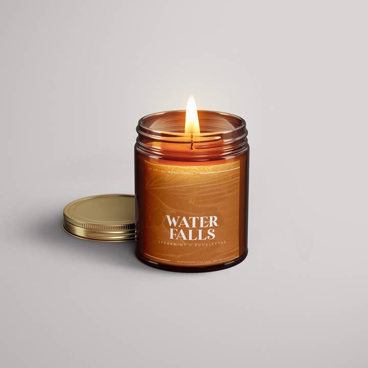 Waterfalls Candle for wholesale by Reminiscent Luxe Candles