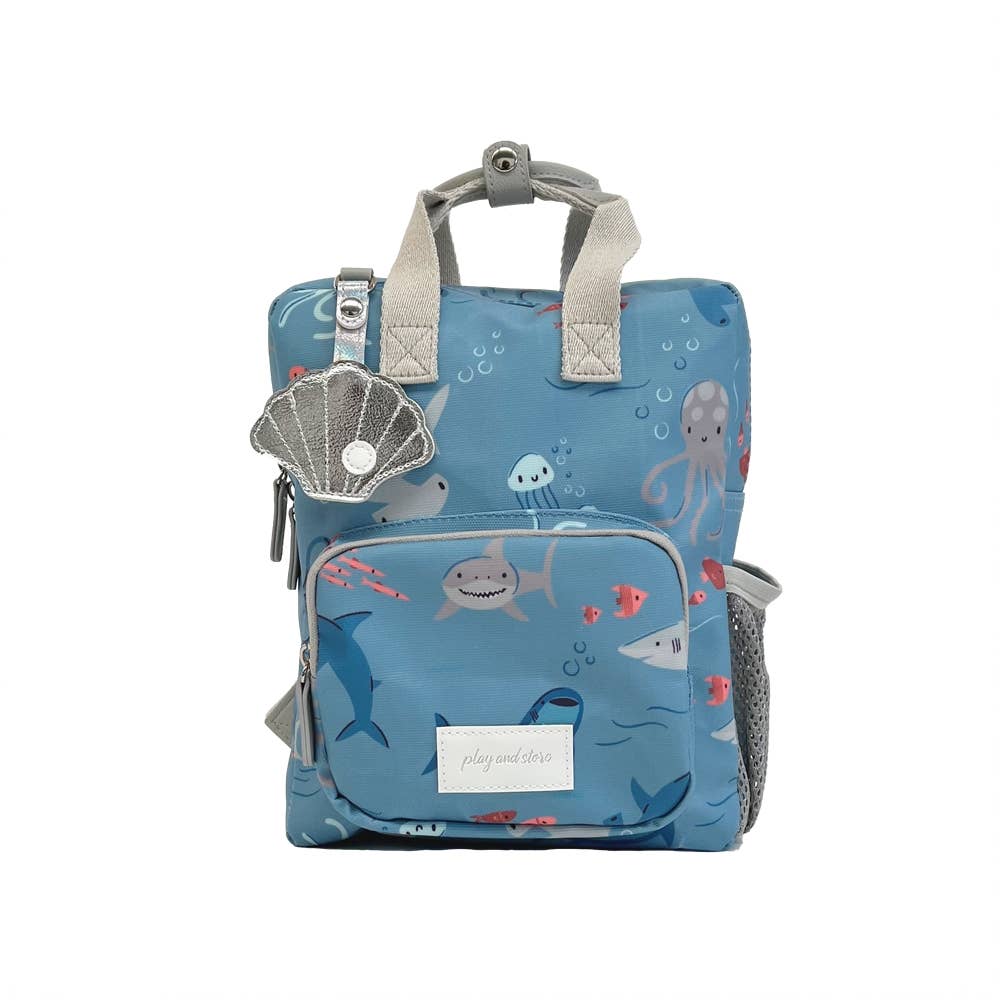 Play and Store - Wholesale Backpack - Kids - Mini Backpack for Kids Sharks