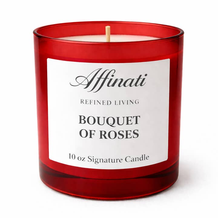 Bouquet de Roses Bougie Signature pour la vente par Affinati