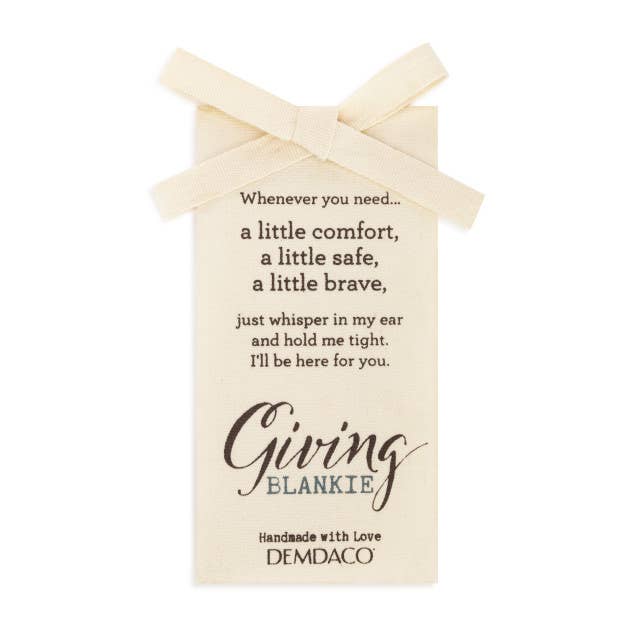 DEMDACO - Wholesale Security/Cuddle Blanket - Baby - Giving Bear Blankie3