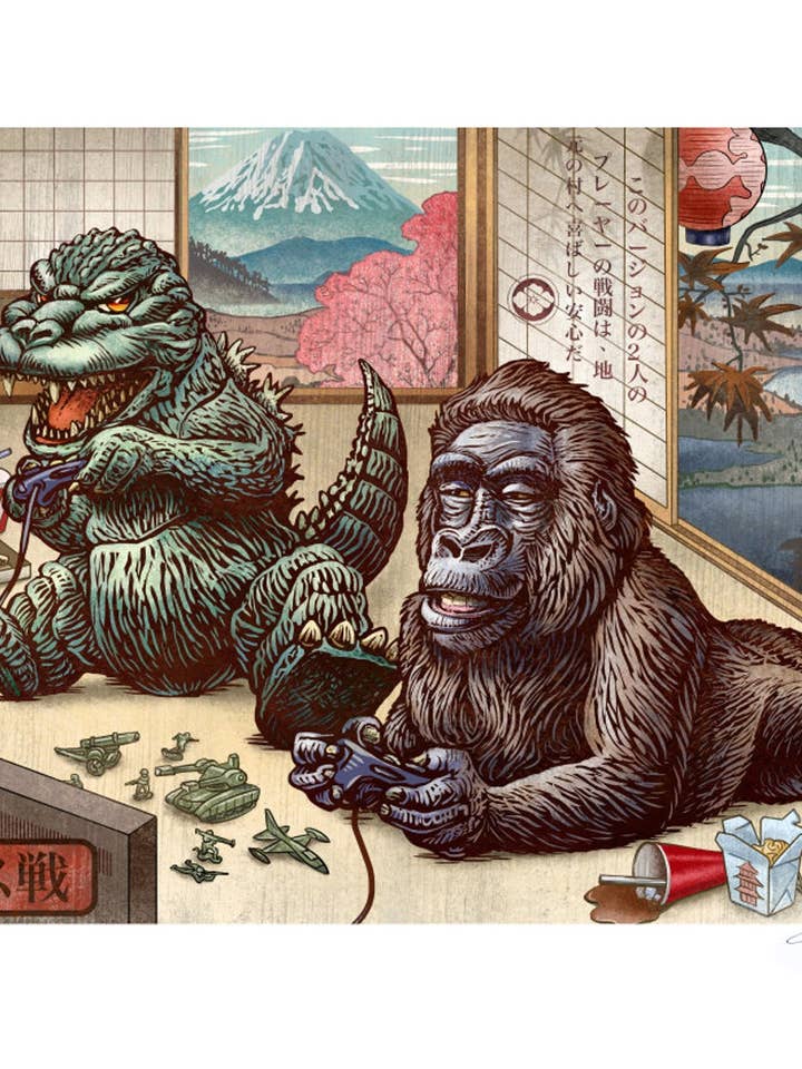 Boss Battle- 11" x 14" print for wholesale by ChetArt