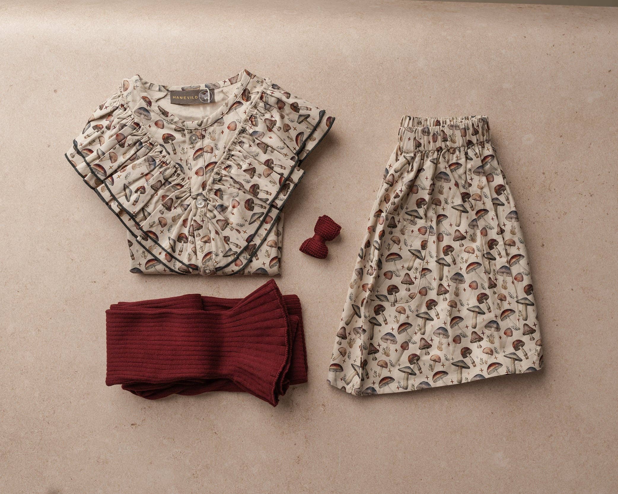 Regnfuld Mushroom skirt for wholesale on Faire4