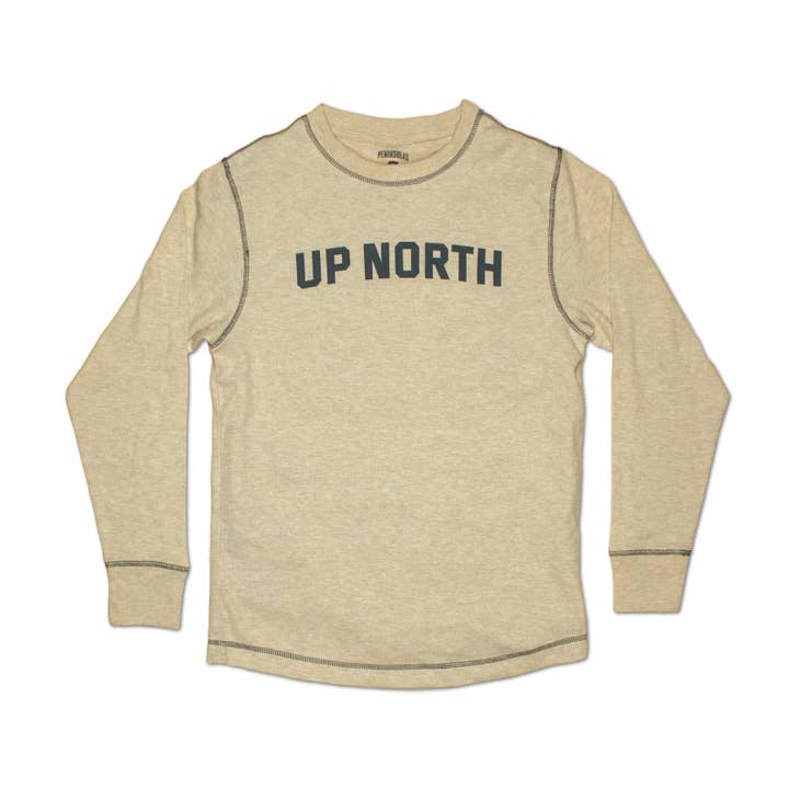 Up North Long-Sleeved Thermal T-Shirt for wholesale by Peninsulas
