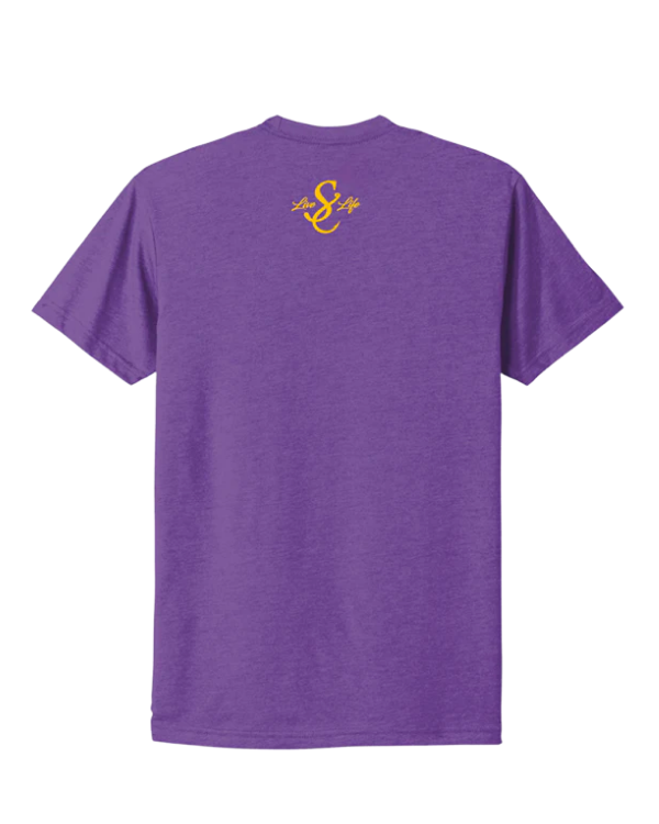 Purple Tiger Roar Short Sleeve Classic Tee for wholesale on Faire2