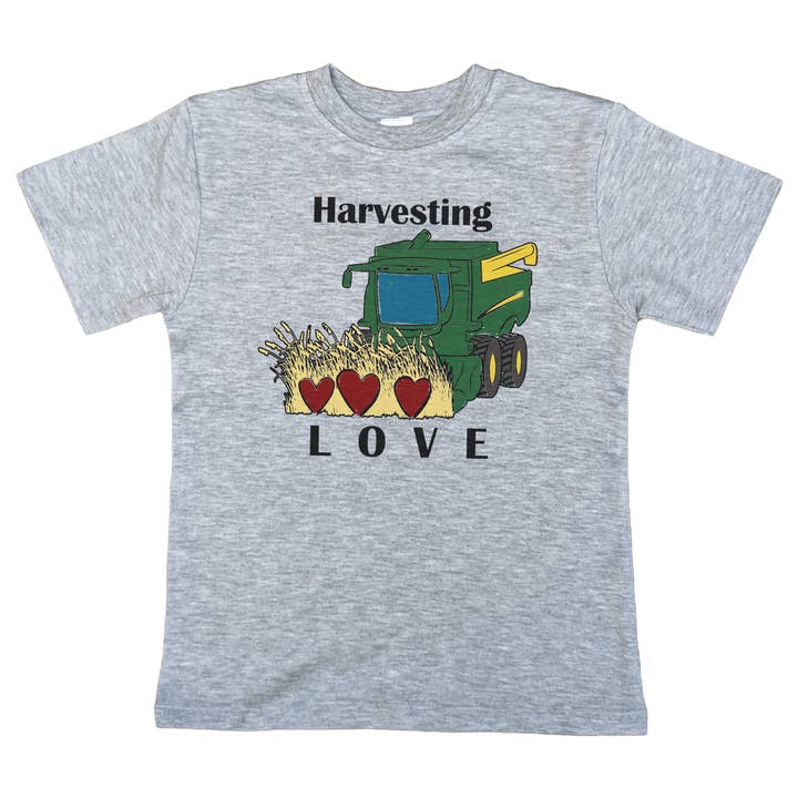 Barefoot Baby - Vendita all'ingrosso Maglietta serigrafata - Bambini - Raccolta d'Amore Abbigliamento di San Valentino Bambini della Fattoria Occidentale