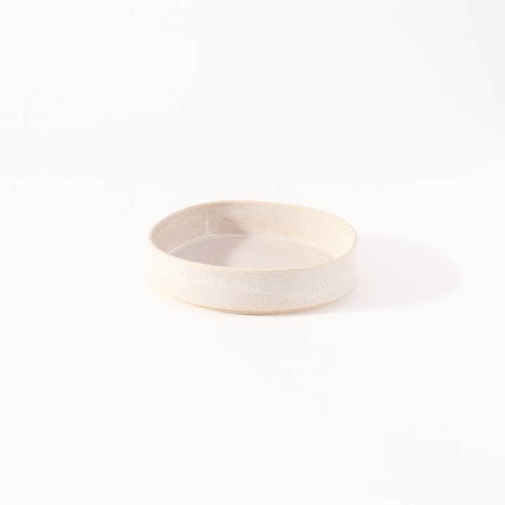 LAKOLE - Wholesale Serving Plate - Mino Ware Stackable Organic Deep Plate Small6