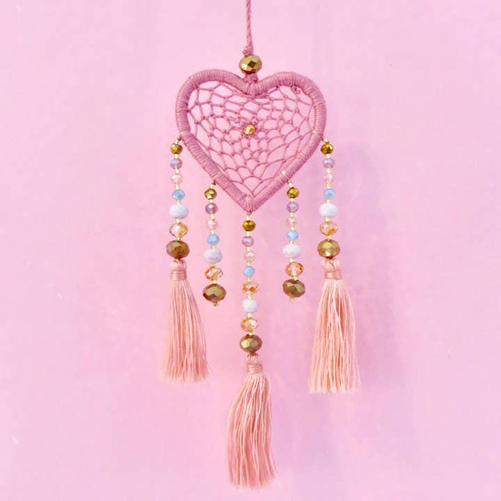 Heart Dream Catcher - NEW COLOR for wholesale by Rosamariposa
