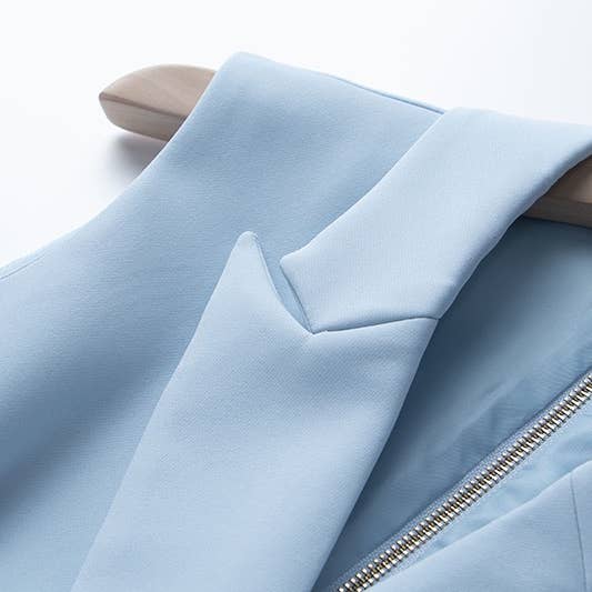 Productseeker - Wholesale Dress - Women's - DR008Y Fushcia Sleeveless Tie-Waist Suit Dress 30