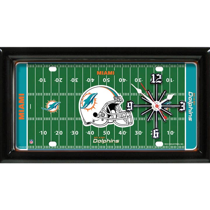 Good Tymes Enterprises Inc - Wholesale Muurklok - Miami Dolphins veldklok