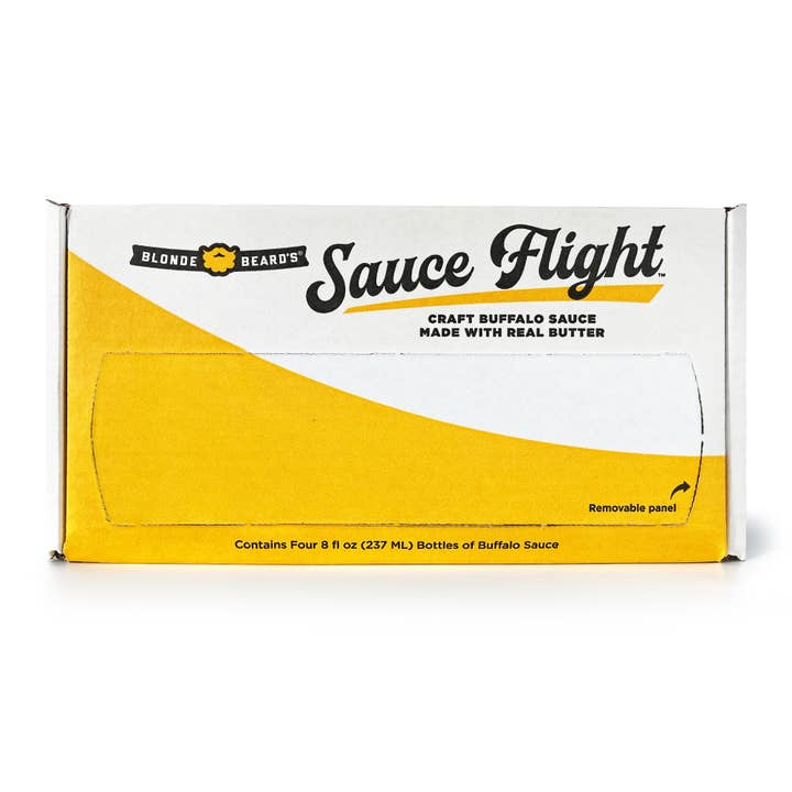 Blonde Beard's - Wholesale Hot sauce - Buffalo Sauce Flight Gift Set (4 pack)1