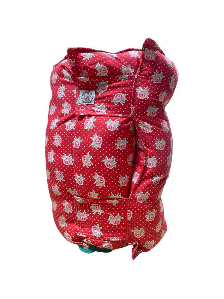 Roses 100% Cotton Double Plush Minky Nap Mat for wholesale by Razzle Baby