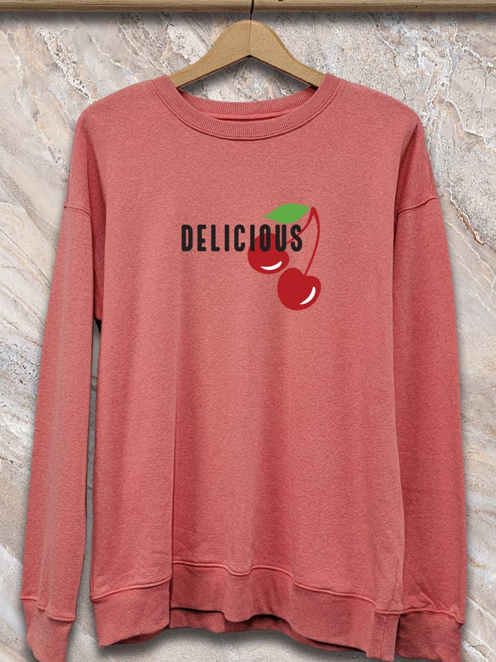 SPT-SS-102_Delicious - Chandail pour la vente par SP Tops, Inc.