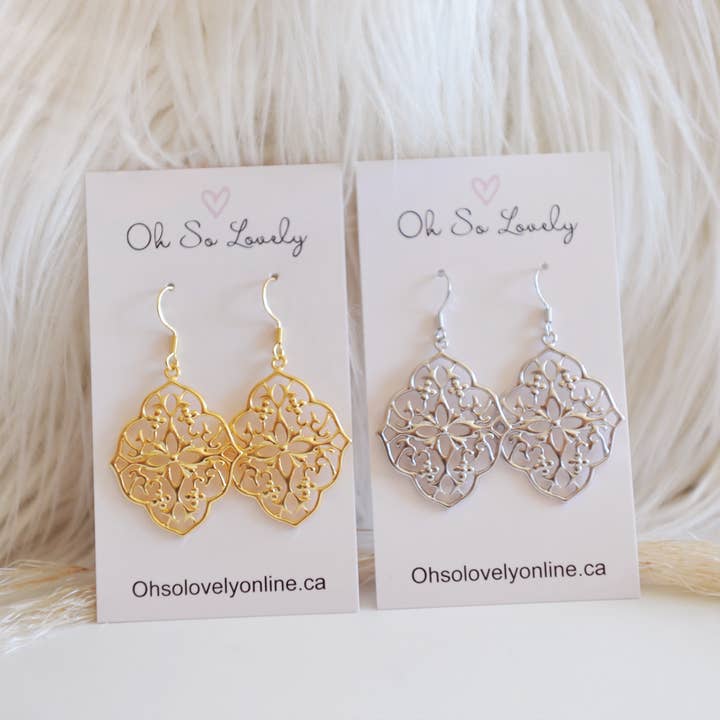 Neve ljuskrona Dingla Örhängen för wholesale av Oh So Lovely