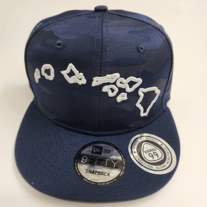 Route 99 Hawaii – wholesale Truckerkeps – Unisex – 3D Hawaiiöarna - CAMO Snapback-hatt3