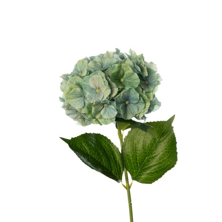 Real Touch Hydrangea - 29 Inch - Green Mist for wholesale by Mills Floral Company