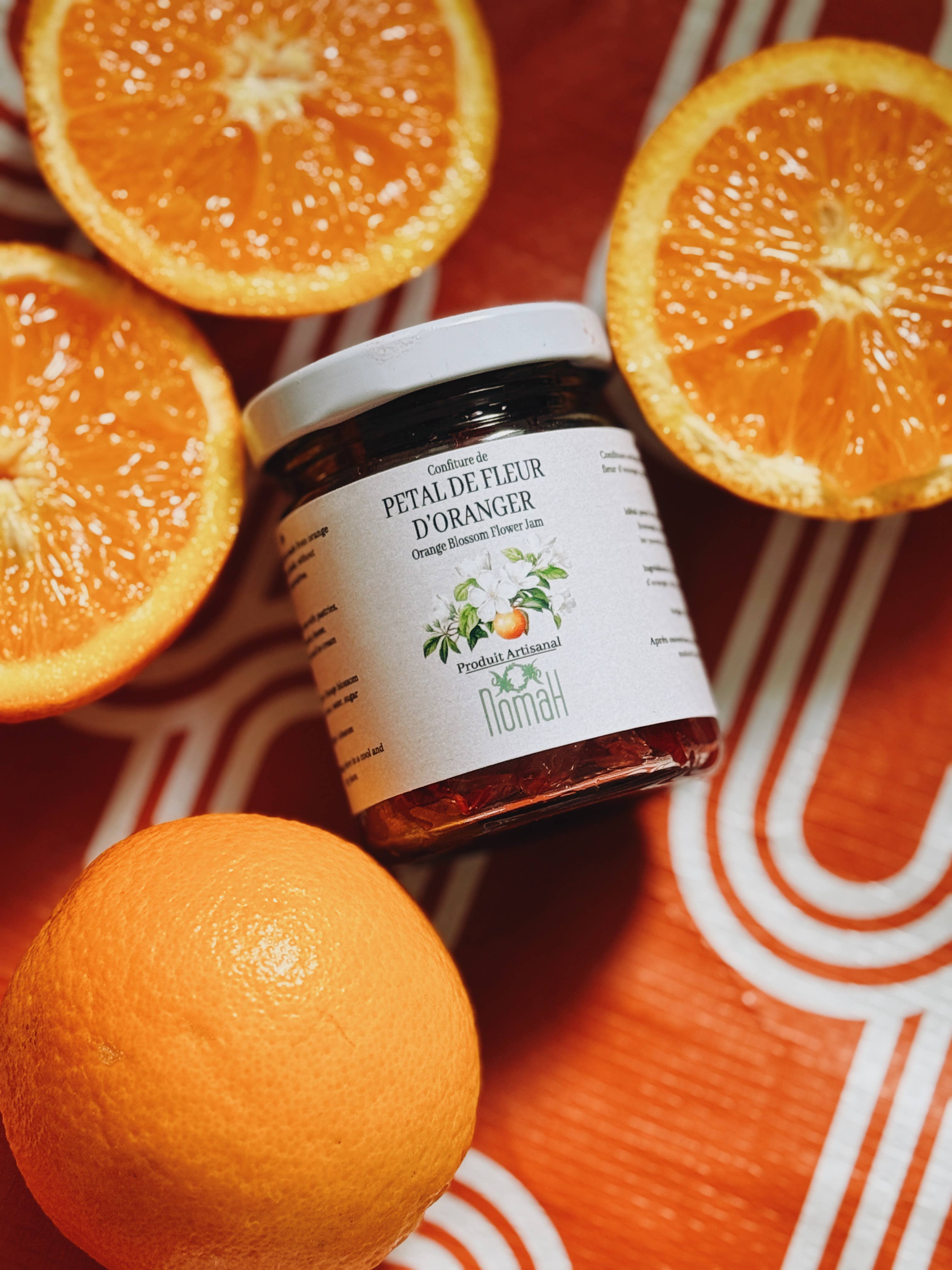 Nomah - Wholesale Jam/Jelly - Orange Blossom Flower Jam - 100G1