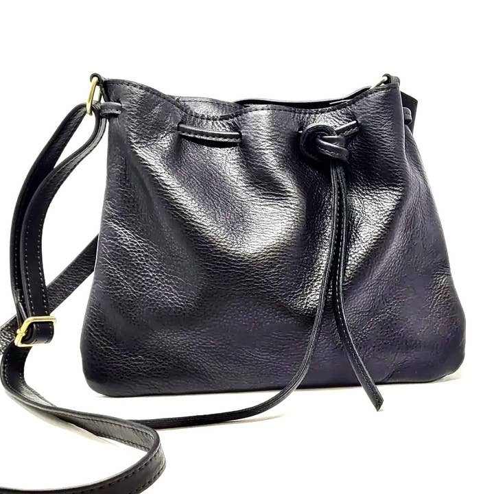 Sugar Dragsko Läder Crossbody-väska för wholesale av Vicki Jean Leather Design Co.