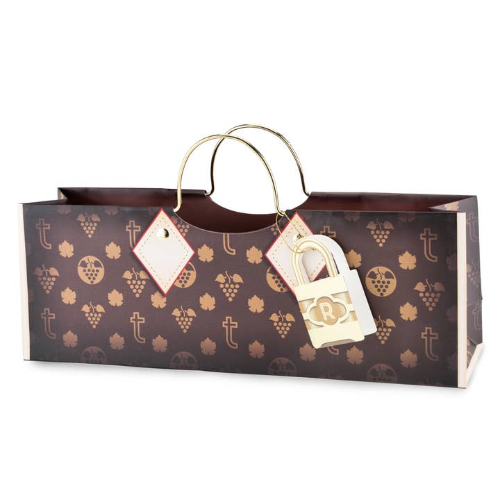 Cakewalk - Wholesale Wine Gift Bag - True Logo PurseWine Bag - Single Bottle