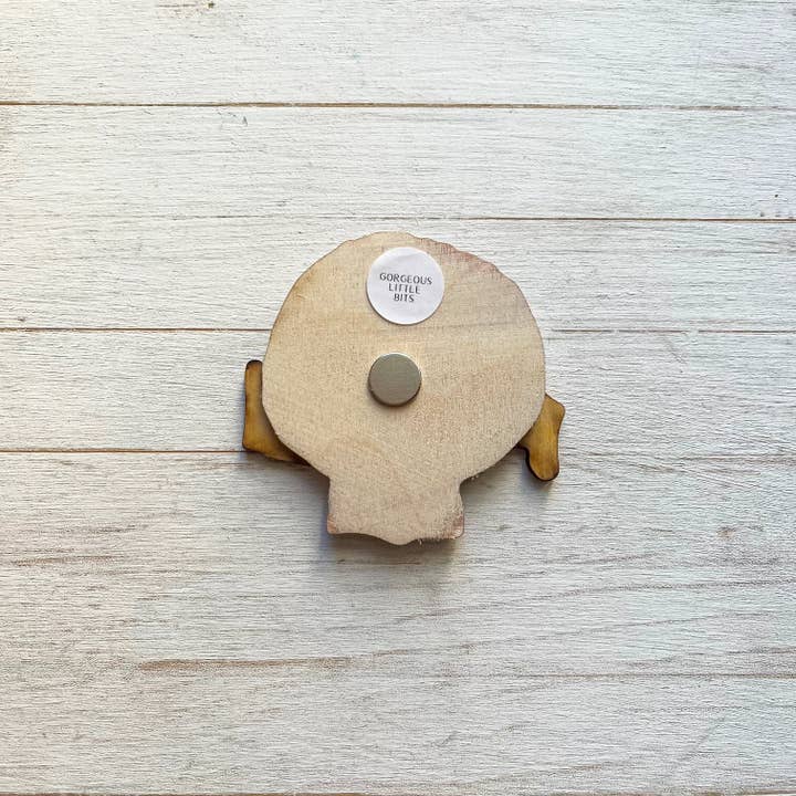 Gorgeous Little Bits Ltd – wholesale Magnet – Custom location scallop shell coastal ocean magnet2