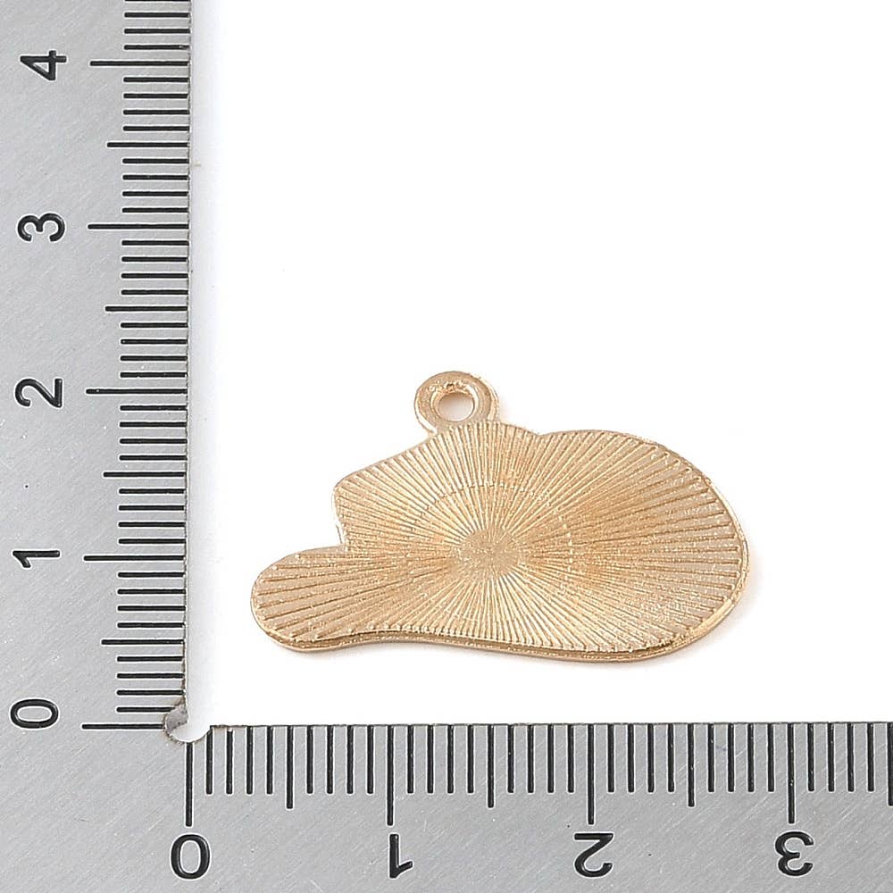 Love, Paige Designs - Vendita all'ingrosso Ciondolo/pendente - Ciondolo Cappello da Cowboy Rosa in Lega d'Oro2