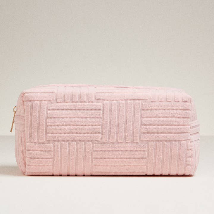 Frem - Wholesale Pouch - Women's - Luxe Terry fabric Travel Pouch-Large7